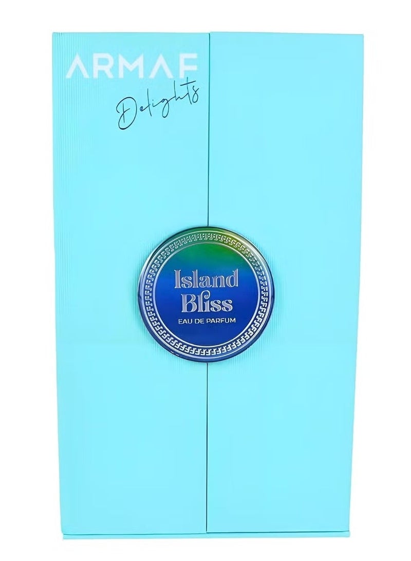 Armaf Perfumes Delights Island Bliss Eau De Parfum 100ml Blue, Perfume For Women, Fragrance For Her - Image 2